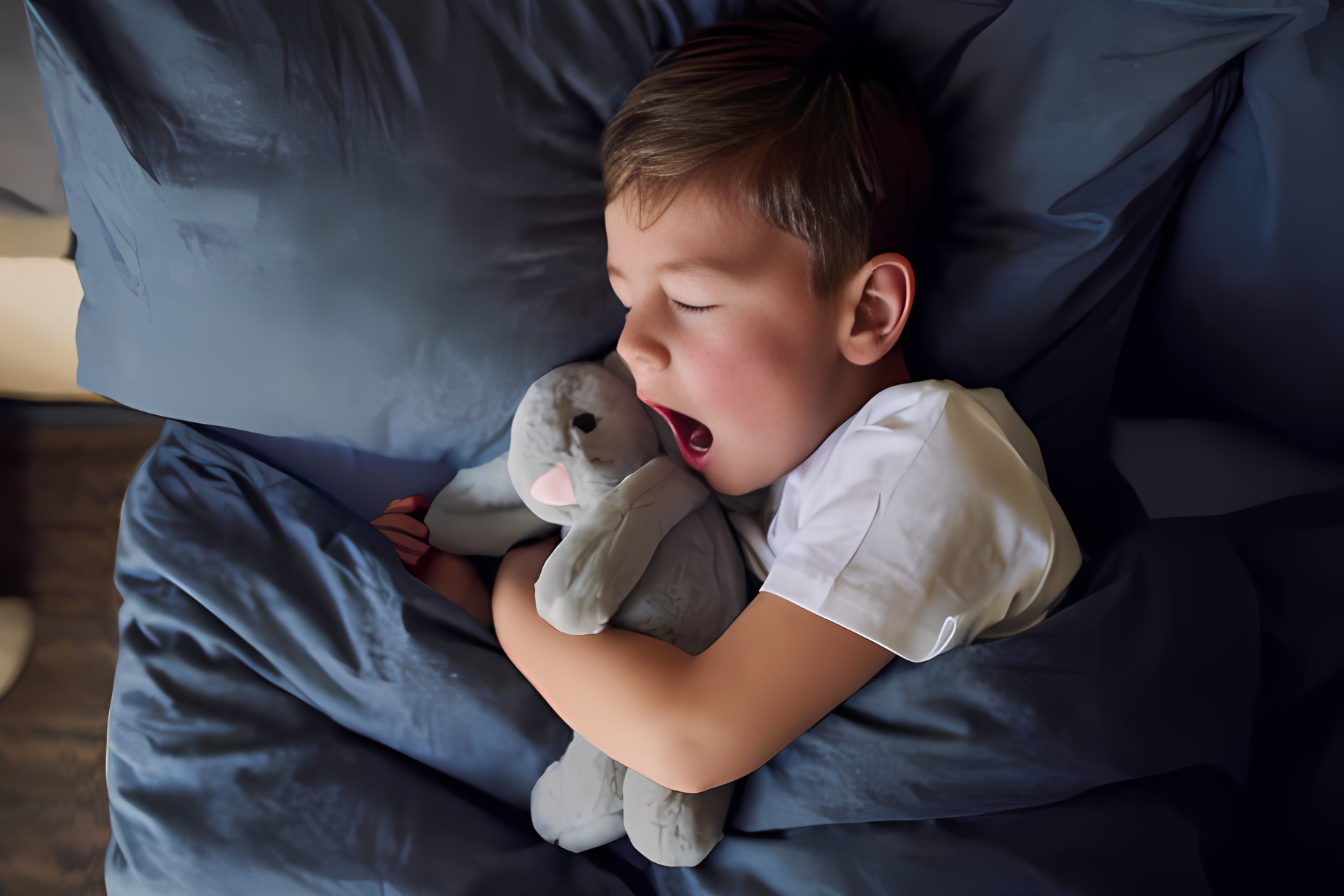 Почему дети скрипят зубами во сне?