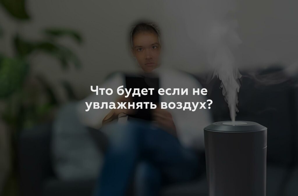 Что будет если не увлажнять воздух?