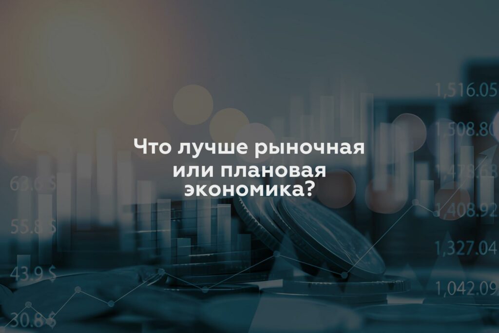 Что лучше рыночная или плановая экономика?