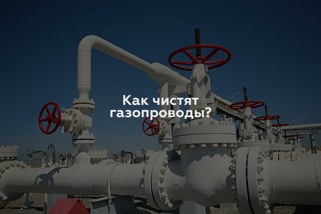 Как чистят газопроводы?