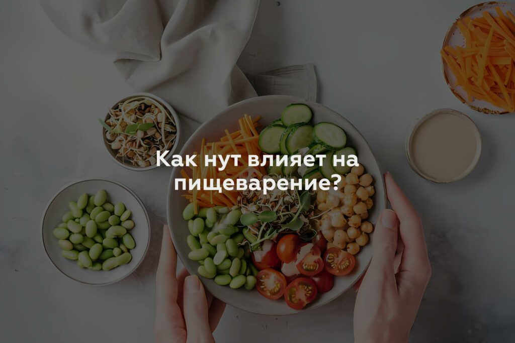 Как нут влияет на пищеварение?