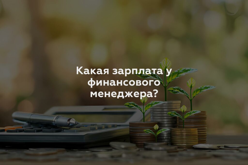 Какая зарплата у финансового менеджера?