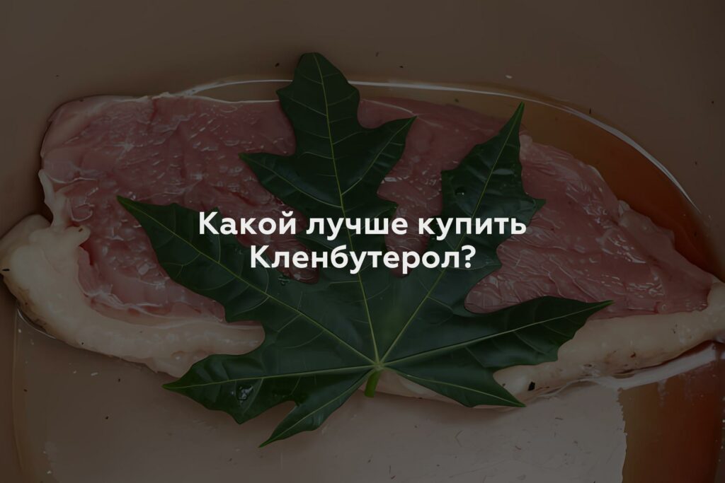 Какой лучше купить Кленбутерол?