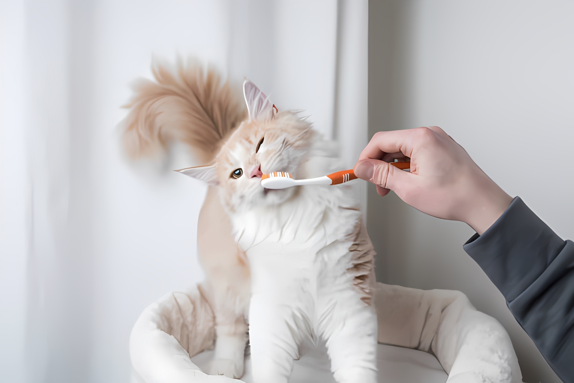 Нужно ли чистить зубы коту?