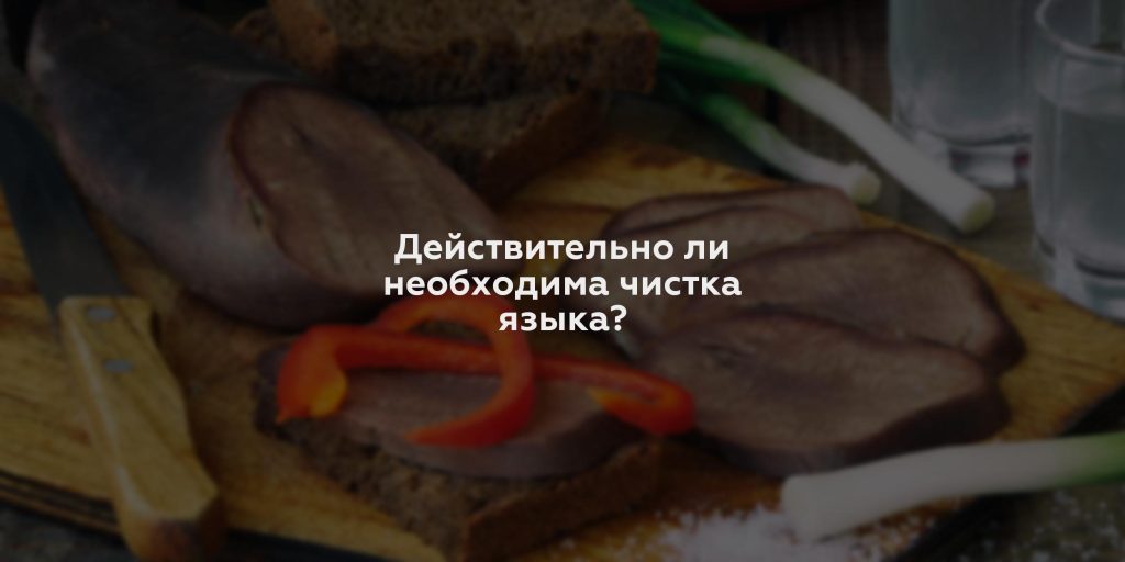 Действительно ли необходима чистка языка?