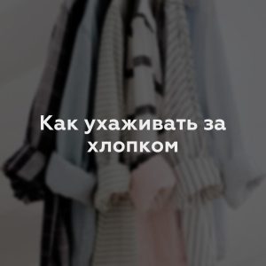 Как ухаживать за хлопком