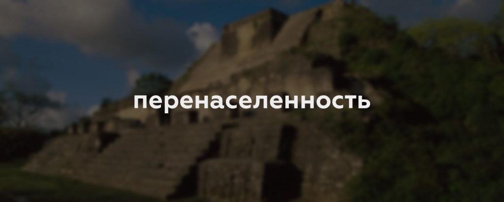 перенаселенность