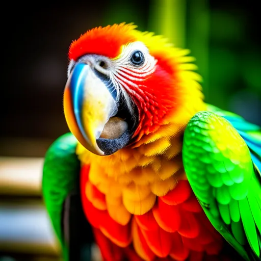 Почему попугай чихает: {rand_int} интересных фактов