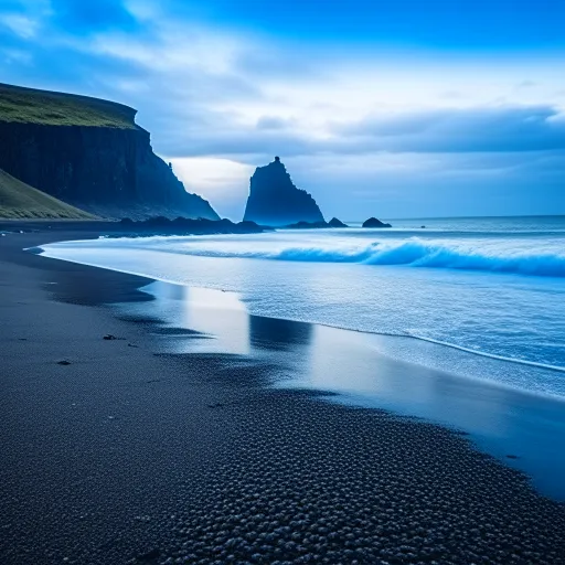 Почему в Исландии черный пляж? 12 фактов о явлении природы, которое оставляет вас пораженными