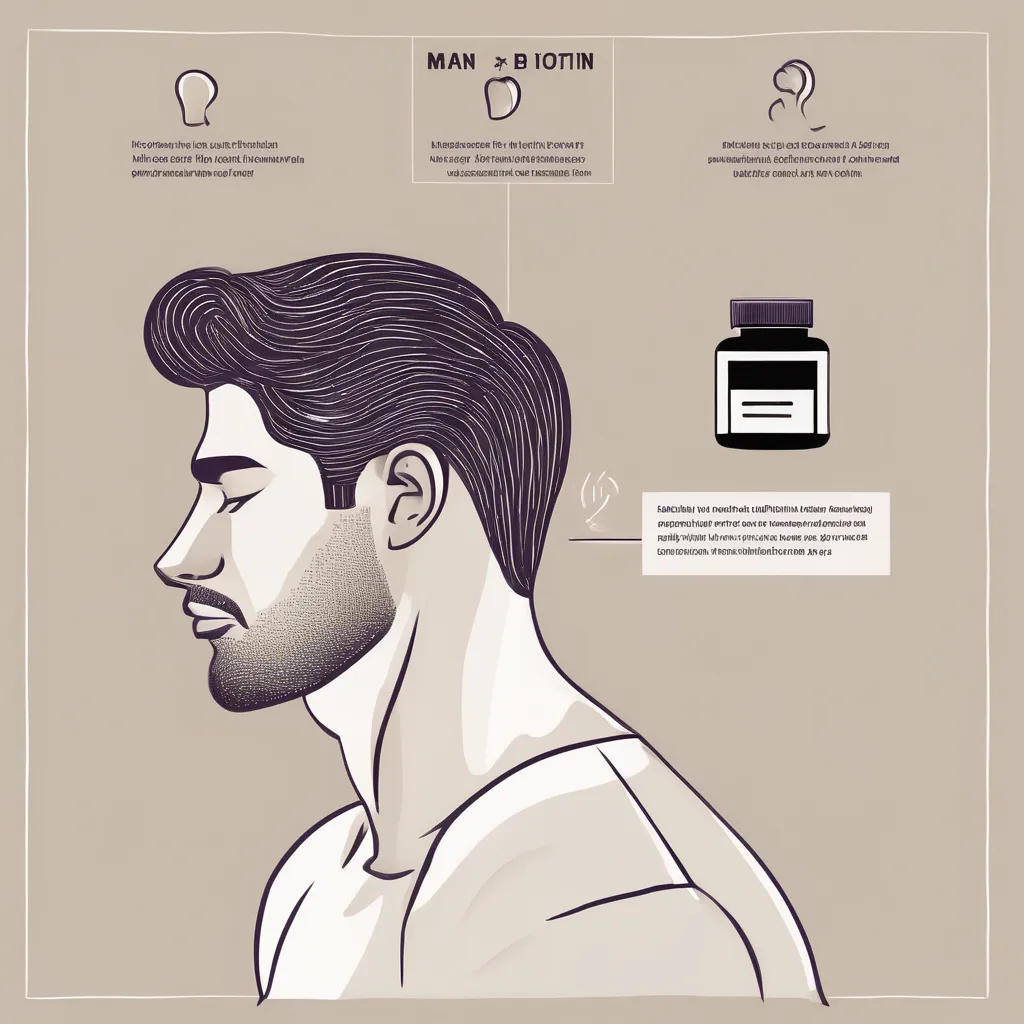6 важных фактов о биотине и его влиянии на здоровье волос у мужчин