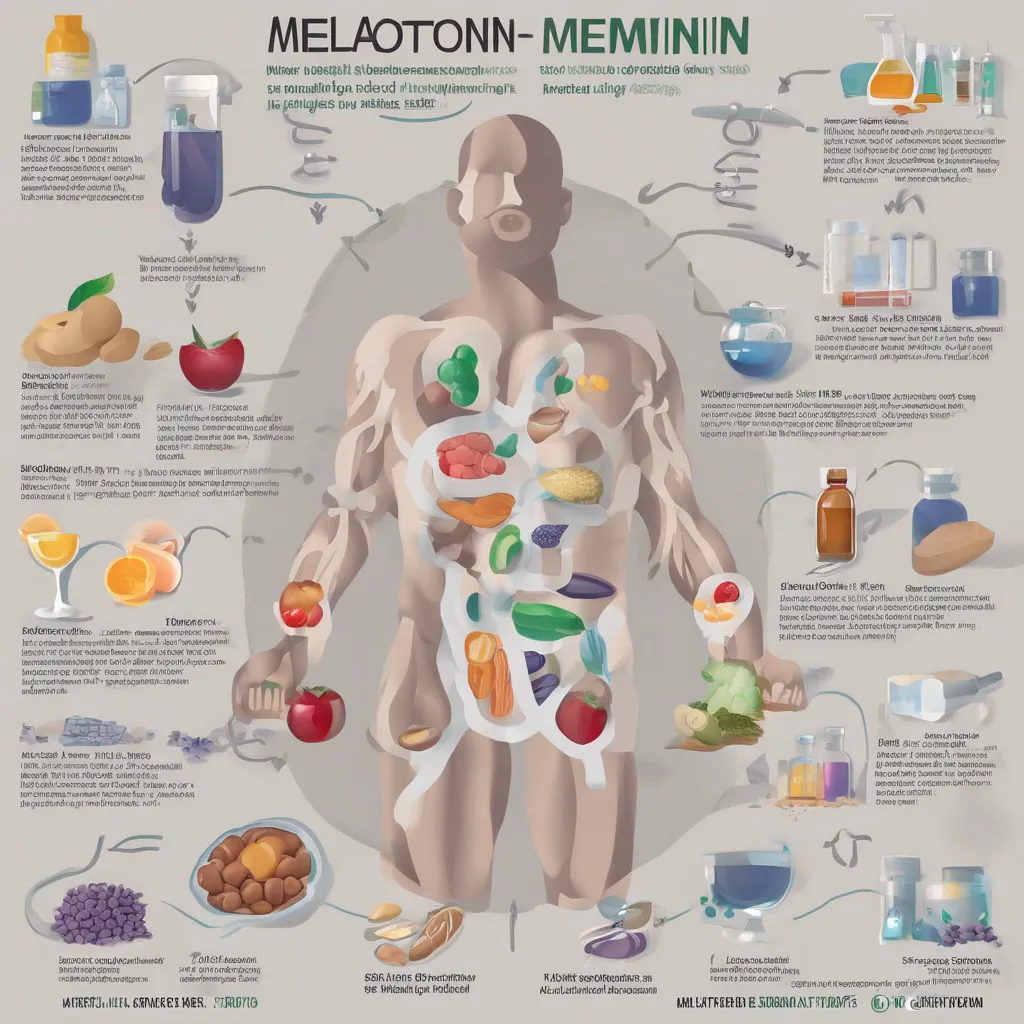 Влияние мелатонина и сбалансированного питания на усвоение пищевых веществ