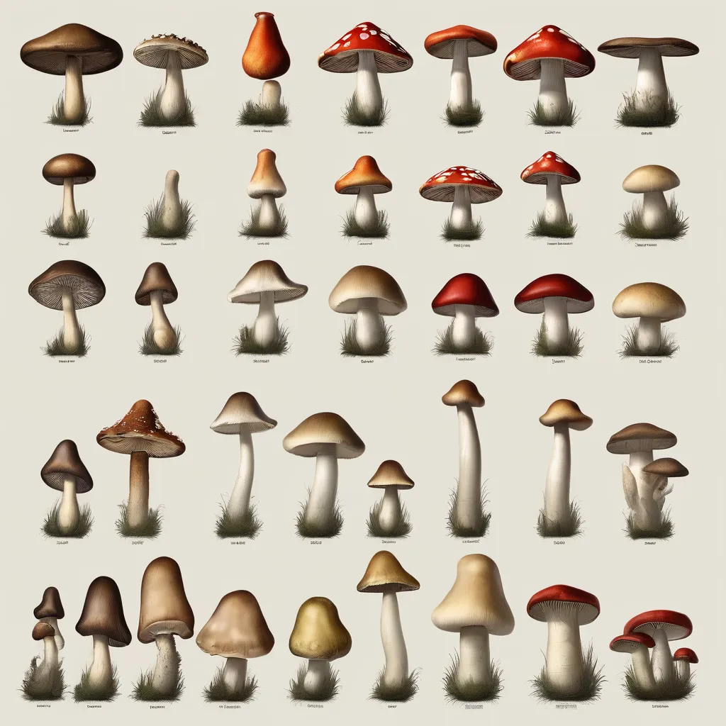 Сравнение Ежовика гребенчатого с другими грибами